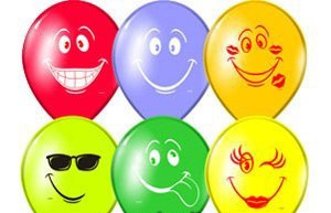 шар воздушный 12" улыбка 1103-0107