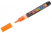 жидкий мел-маркер оранжевый 3мм водная основа bm-11 /munhwa