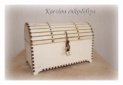 заготовка деревянная  для создания сундука-шкатулка