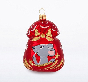 шар подарок (мышка) к/у с935 /елочка