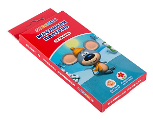 пастель масляная 12цв, к/к, 7041969 /цветик