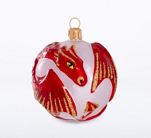 шар 4 зодиак 2024 (дракон) к/у с1068 /елочка