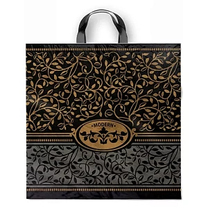 пакет с ручками, петля 40*40, модерн /инт изображение пакет с ручками, петля 40*40, модерн /инт фото