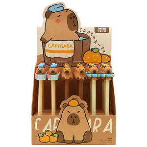 ручка 0,5 гелевая стираемая при нагреве капибара синяя 81235 /centrum изображение ручка 0,5 гелевая стираемая при нагреве капибара синяя 81235 /centrum