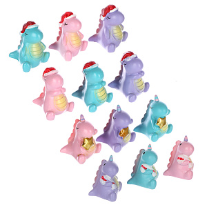 сувенир символ года дракон 4*3,5*5см, полистоун 398-798  /сноубум