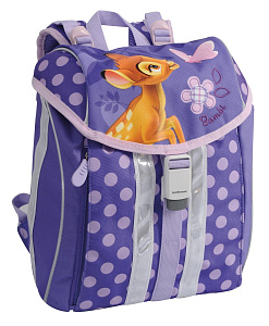 ранец эргономичный ergo-mini бемби 32*26*14см, 535г, магнит.замок, 2 кармана 37711/ek изображение ранец эргономичный ergo-mini бемби 32*26*14см, 535г, магнит.замок, 2 кармана 37711/ek