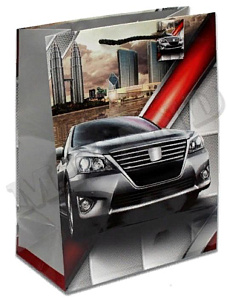 пакет бумажный 26*32*10 акварельные цветы, мат.ламин., глиттер ппк-3697 /dreamcards фото