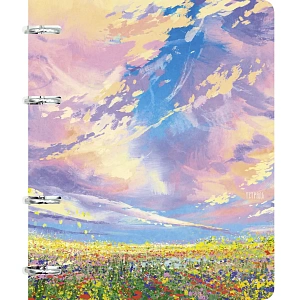 тетрадь /эксмо а5 80л на 4-х кольцах будь собой. мко, глян.ламин., тк805495