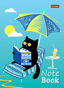 блокнот /hatber а6 24л на скобе милые создания 24б6в1