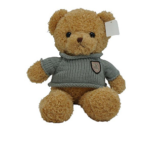 игрушка мягкая медвежонок в джемпере 38см, wbl-2 74305 изображение игрушка мягкая медвежонок в джемпере 38см, wbl-2 74305