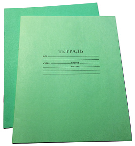 тетрадь 24л клетка зеленая, офсет.обл., блок офсет, с492/5 15-1498 /бф изображение тетрадь 24л клетка зеленая, офсет.обл., блок офсет, с492/5 15-1498 /бф