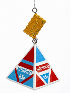 украшение молоко 9см 91521 /феникс-презент