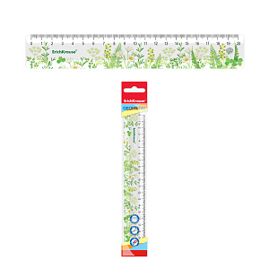 линейка 20см пластик camomile 58106 /ek