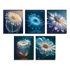 тетрадь 48л клетка фантастические цветы. мко, ламин. глиттер, 488673 /listoff изображение тетрадь 48л клетка фантастические цветы. мко, ламин. глиттер, 488673 /listoff