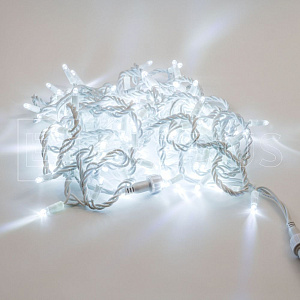 гирлянда (нить) aledus 10 м, белый провод, каучук (резина), белый, с мерцанием изображение гирлянда (нить) aledus 10 м, белый провод, каучук (резина), белый, с мерцанием