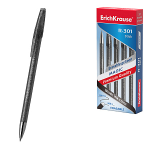 ручка гелевая пиши-стирай r-301 magic gel 0,5 черная 46435 /ек изображение ручка гелевая пиши-стирай r-301 magic gel 0,5 черная 46435 /ек