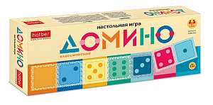 домино /hatber 28карт. классическое 28инд_ изображение домино /hatber 28карт. классическое 28инд_