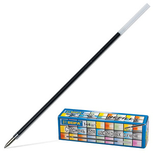 стержень шариковый 142мм, черный аа134-bk изображение стержень шариковый 142мм, черный аа134-bk