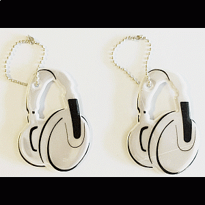брелок виниловый светоотражающий headphones 4,2*6см 9082003 /dev изображение брелок виниловый светоотражающий headphones 4,2*6см 9082003 /dev