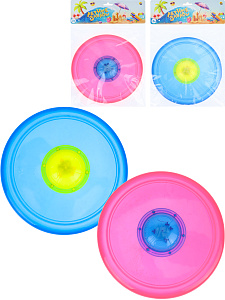 летающая тарелка волшебный запуск 22см свет, 3*ag13, ик-0400 /рыжий кот