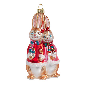 кролики сладкая парочка 6,5*4*12см glt810 /holiday classics