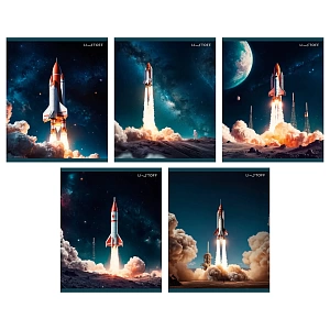 тетрадь 48л клетка космическая одиссея. мко, 489101 /эксмо изображение тетрадь 48л клетка космическая одиссея. мко, 489101 /эксмо