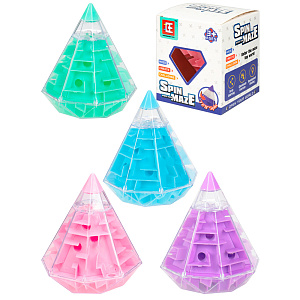 головоломка 3d лабиринт 7,7*9,2см y14494009 изображение головоломка 3d лабиринт 7,7*9,2см y14494009