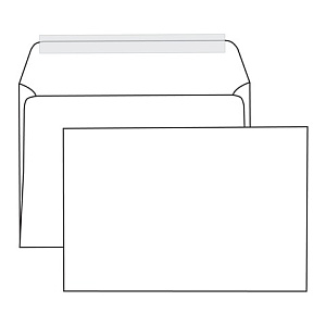 конверт с5 162*229мм,  отрывная лента
