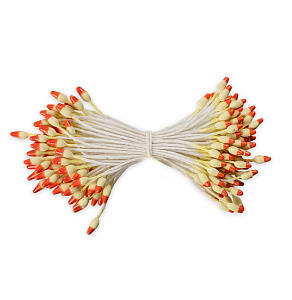 тычинки для искусственных цветов 85шт желто-оранжевый tic/nsm-4 /fiorico