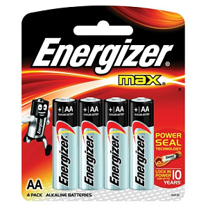 батарейка lr6(aa) energizer max 