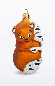 мишка на дереве с768 /елочка