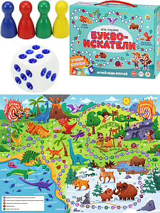 игра-ходилка буквоискатели ин-0759 /рыжкот