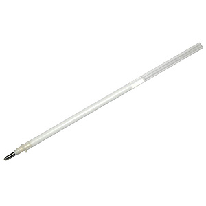 стержень 138мм гелевый 0,8мм пастель белый hjr-200p /crown